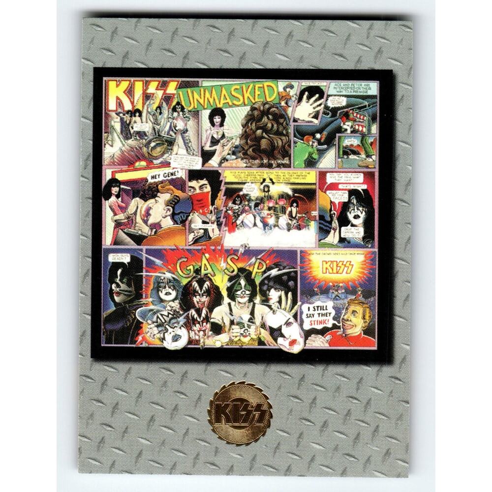 KISS Unmasked 1997 Catalog Ltd Music Card #81 Mercury Records
